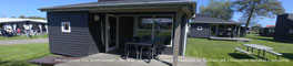 6-person cabins with 2 bedrooms and bathroom - 25 m2 - Time for holiday at Horsens City Camping