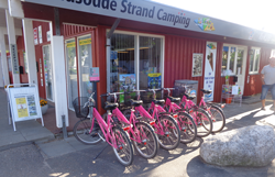 Grab a Bike på Husodde Strand Camping