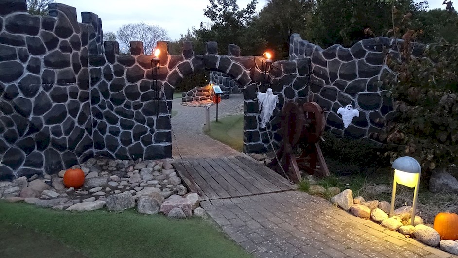 Halloween Minigolf in Horsens auf Horsens City Camping