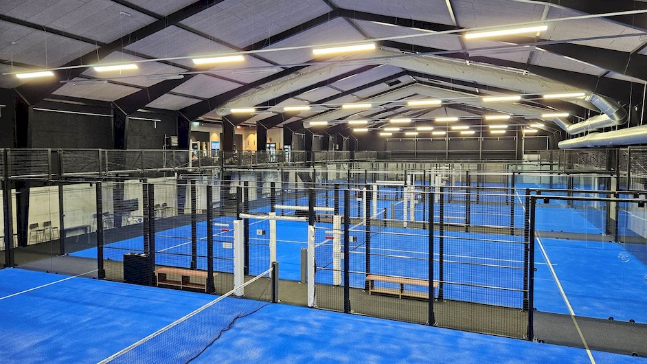 Masser af baner til at spille padel på i Horsens