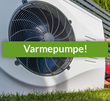 Horsens City Camping har installeret moderne, effektive varmepumper
