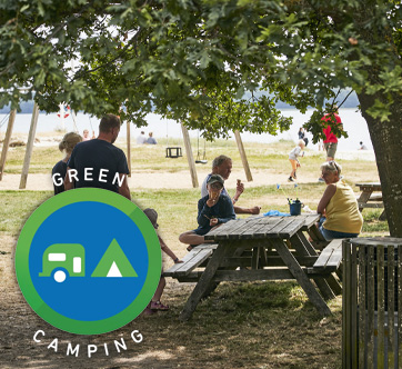 Grüner Camping