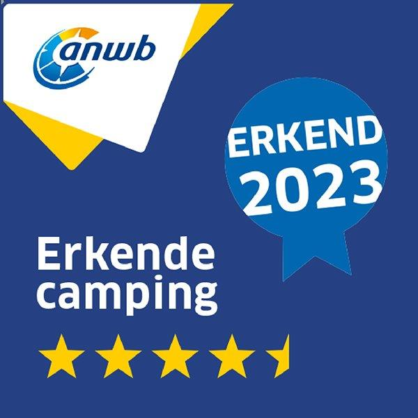 ANWB Kamperen Erkende Camping 2023 4½ star