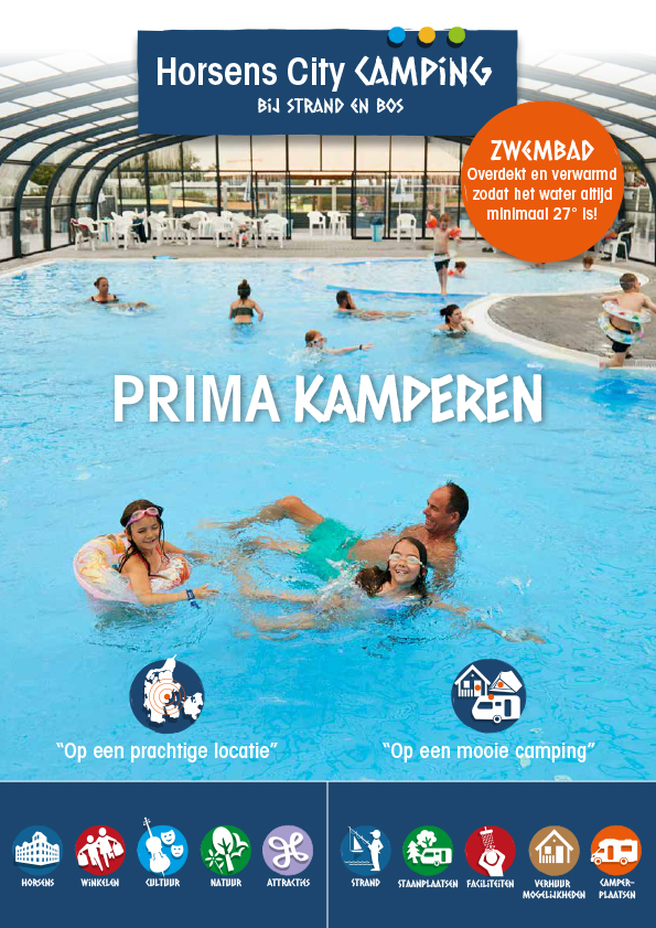 Brochures for Horsens City Camping