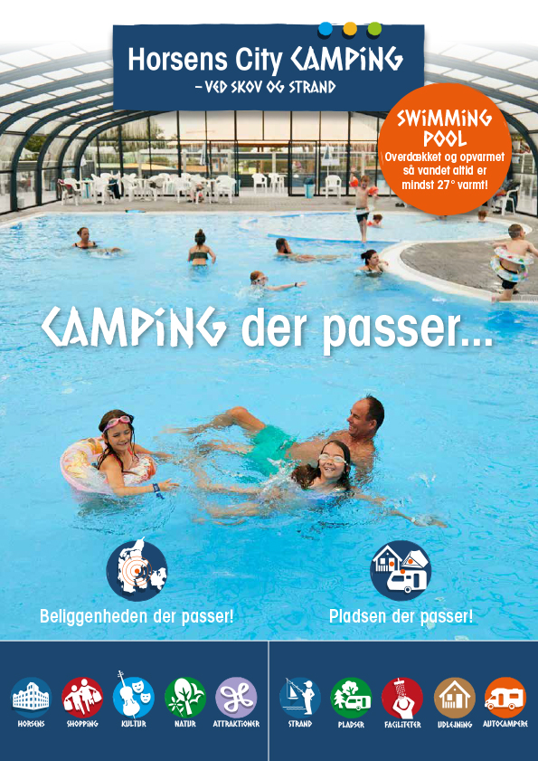 Brochures for Horsens City Camping