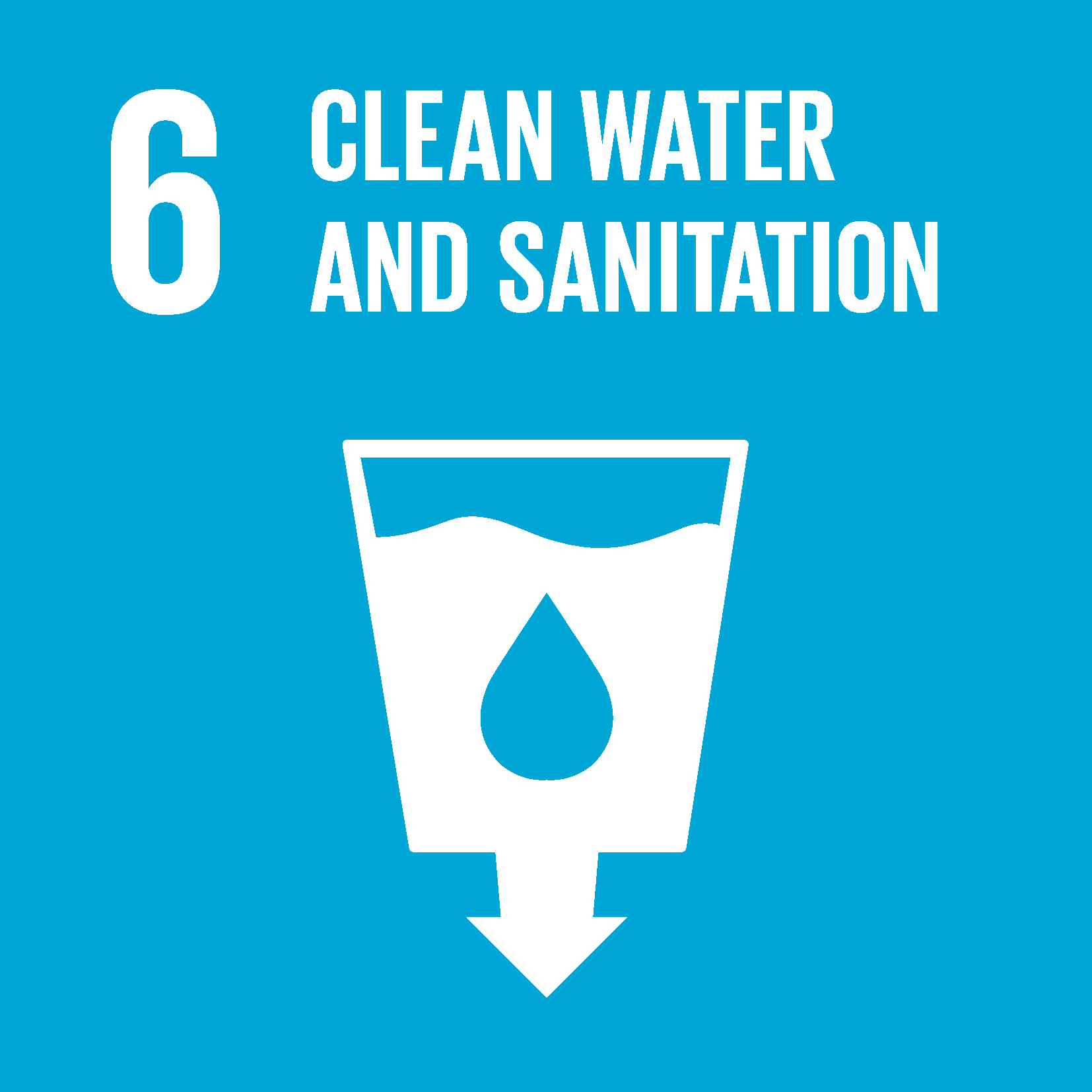 The Global Goal 6 Clean water and sanitation