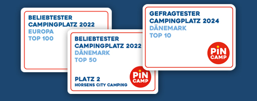 Platz sechs bei PiNCAMP im Jahr 2024 – gewählt von PINCAMP-Nutzern – wir liegen an der Spitze Dänemarks